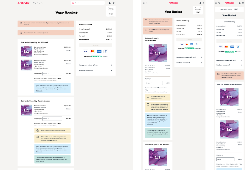 Screenshot: The Original Cluttered UI